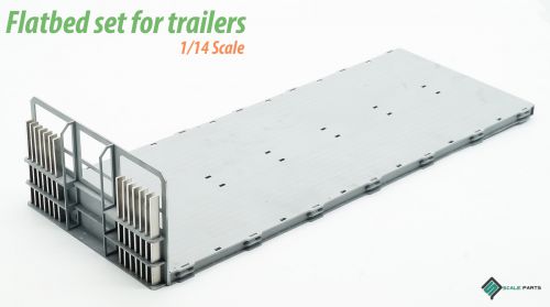 1:14 scale flatbed set for trailers