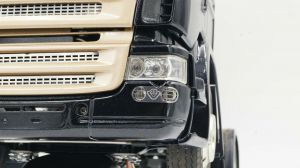 1/14 fog lights cover for scania tamiya stainless steel