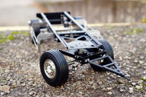 2 axles 1/14 scale trailer for Tamiya and others