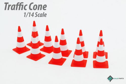 Traffic cones 10 pcs. 1/14